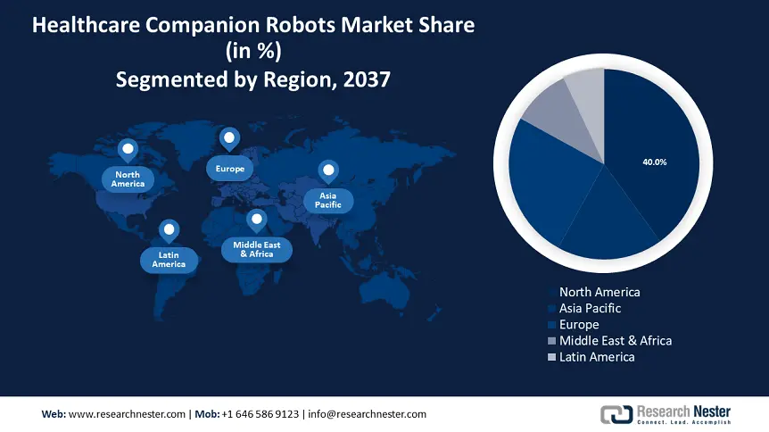 Healthcare companion robots Market Share